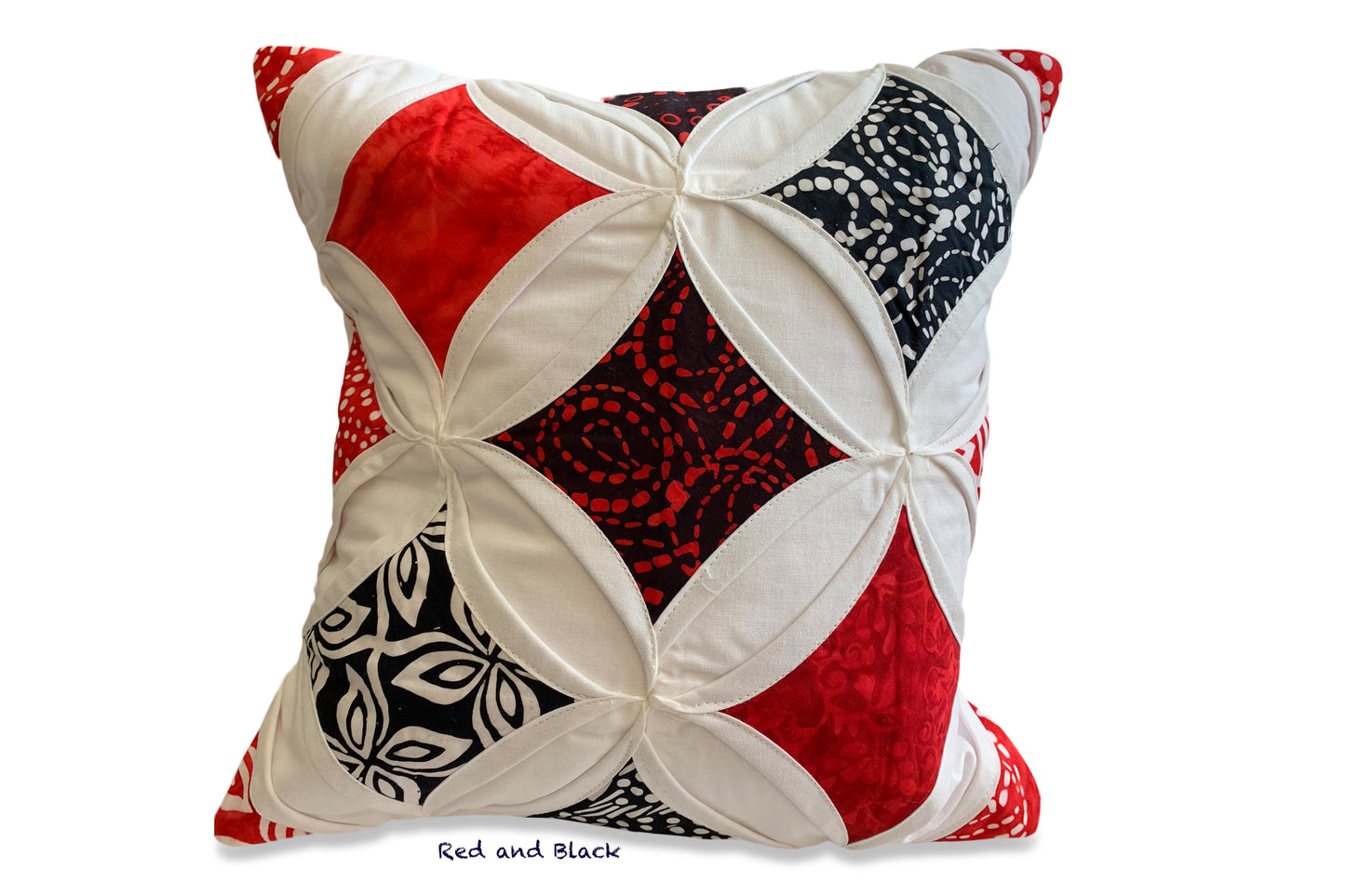 Cathedral Window Pillow Cover